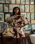 Vestido Seleiro Linho Estampado