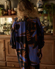Vestido Seleiro Linho Estampado