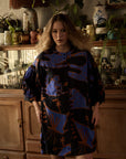 Vestido Seleiro Linho Estampado