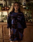 Vestido Seleiro Linho Estampado