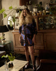 Vestido Seleiro Linho Estampado