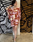 Vestido T Malha Estampado