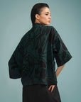 Cropped India Viscose Estampado