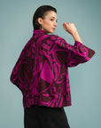 Cropped India Viscose Estampado