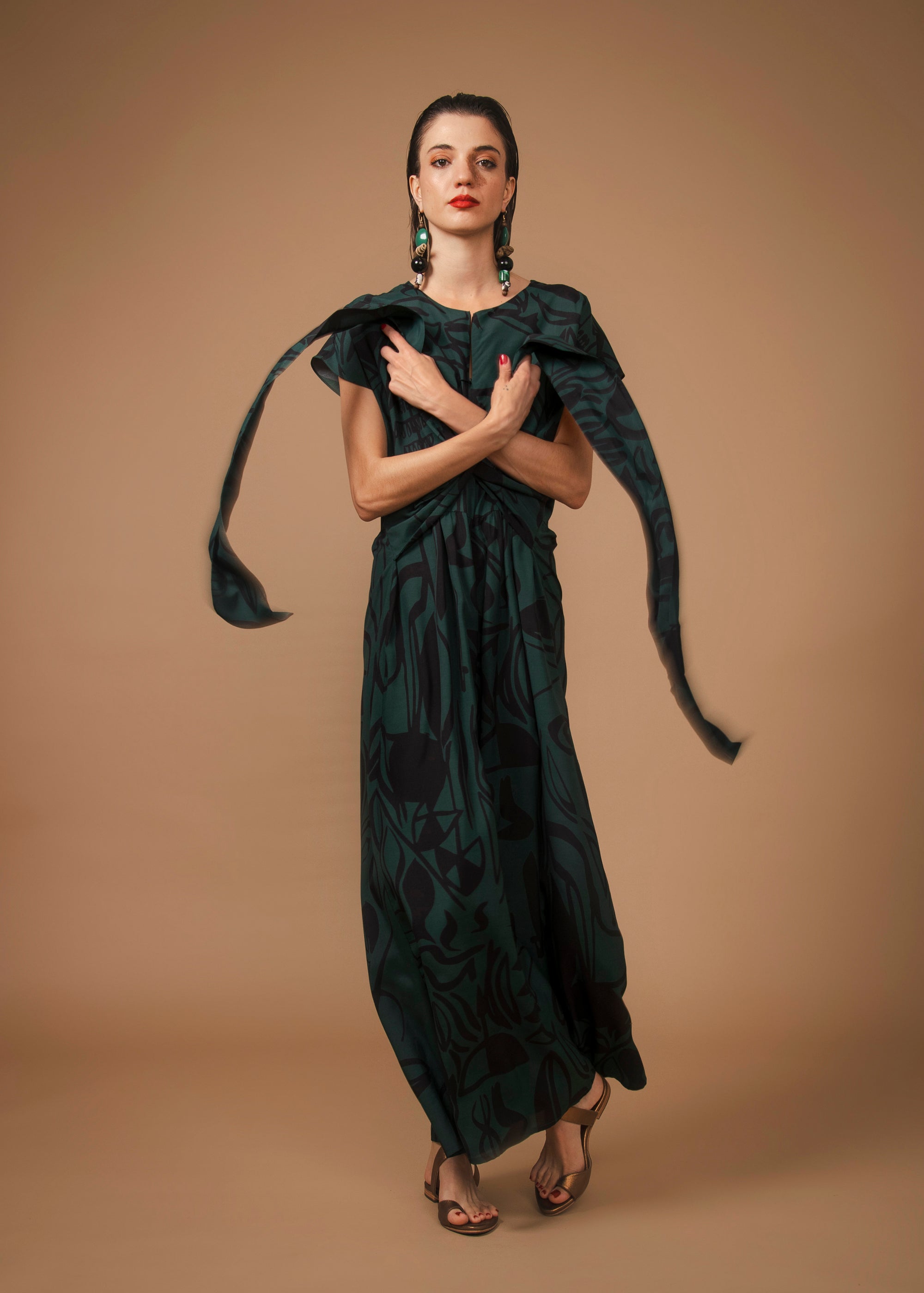 Macacão Bossa Nova Viscose Estampado