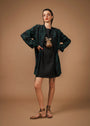 Vestido Bússola Viscose Estampado