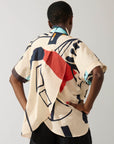 Camisa Tulipa Algodão Estampado