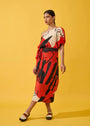 Vestido Pareot Seda Estampado