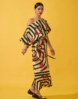 Vestido Pareot Viscose Estampado