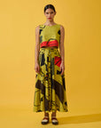 Cropped Alladin Linho Estampado
