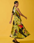 Cropped Alladin Linho Estampado