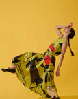 Cropped Alladin Linho Estampado