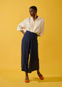 Max Cropped Linho Liso