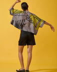 Shorts Evasê Linho Liso