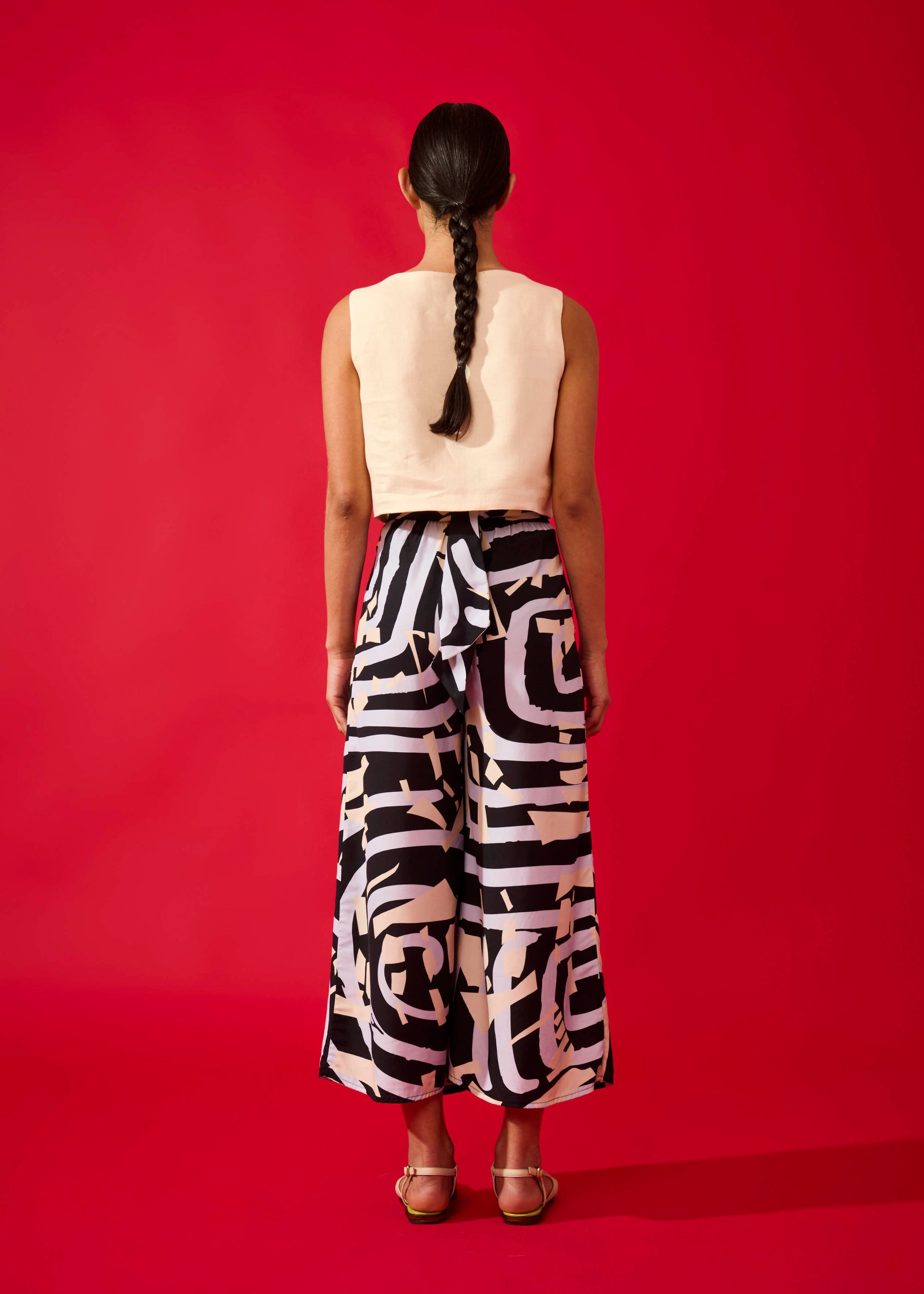 Cropped Alladin Linho Liso