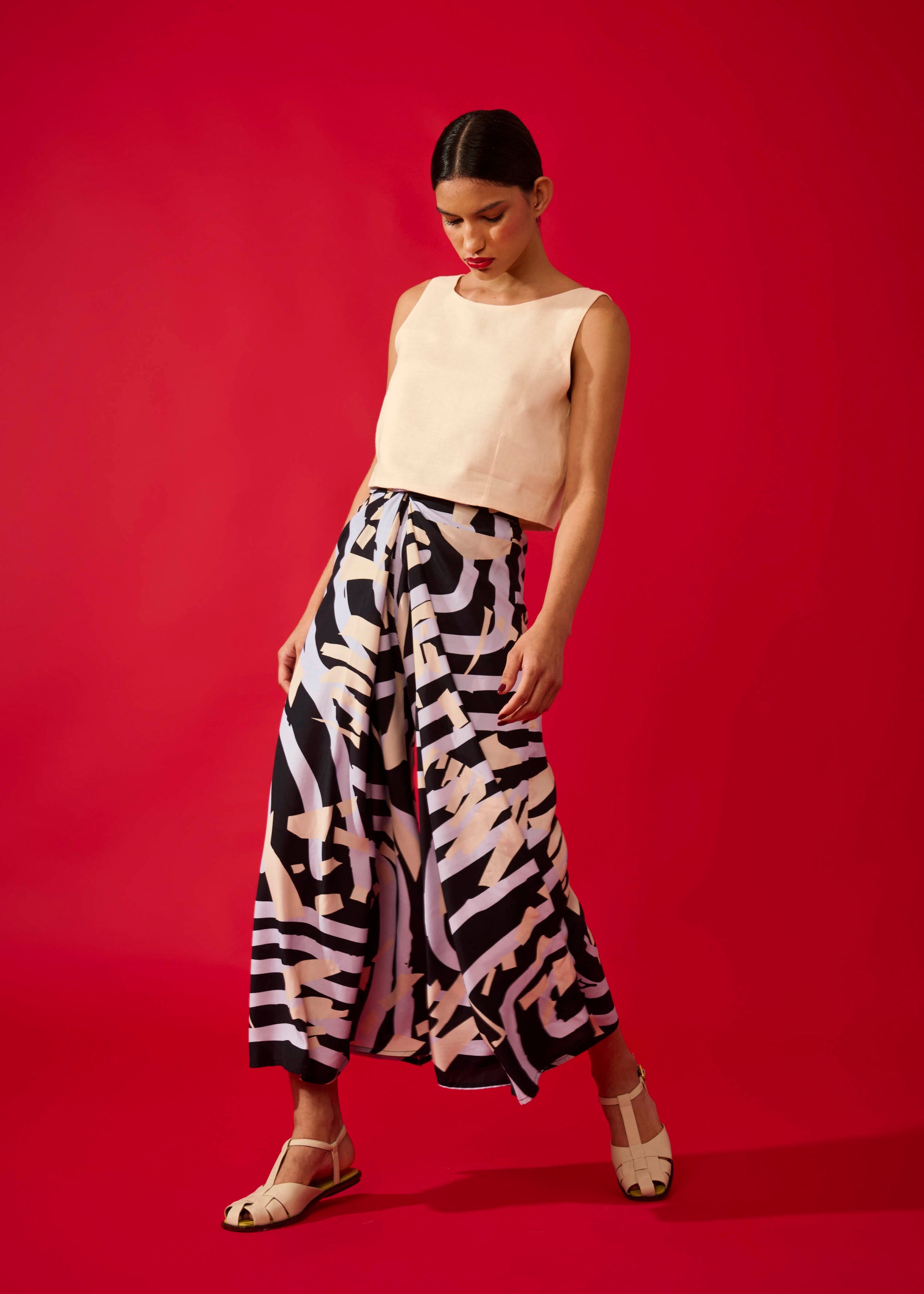 Cropped Alladin Linho Liso