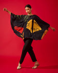 Top Libélula Seda Estampado