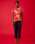 Camiseta Tenista Viscose Estampado