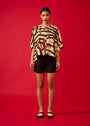 Cropped Tunísia Viscose Estampado