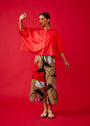 Pantalona Elástico Linho Estampado