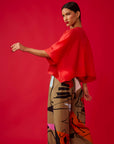 Pantalona Elástico Linho Estampado