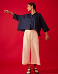 Max Cropped Linho Liso