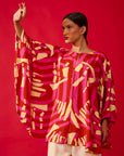 Top Libélula Viscose Estampado