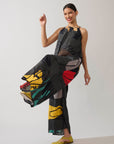 Macacão Prega Viscose Estampado
