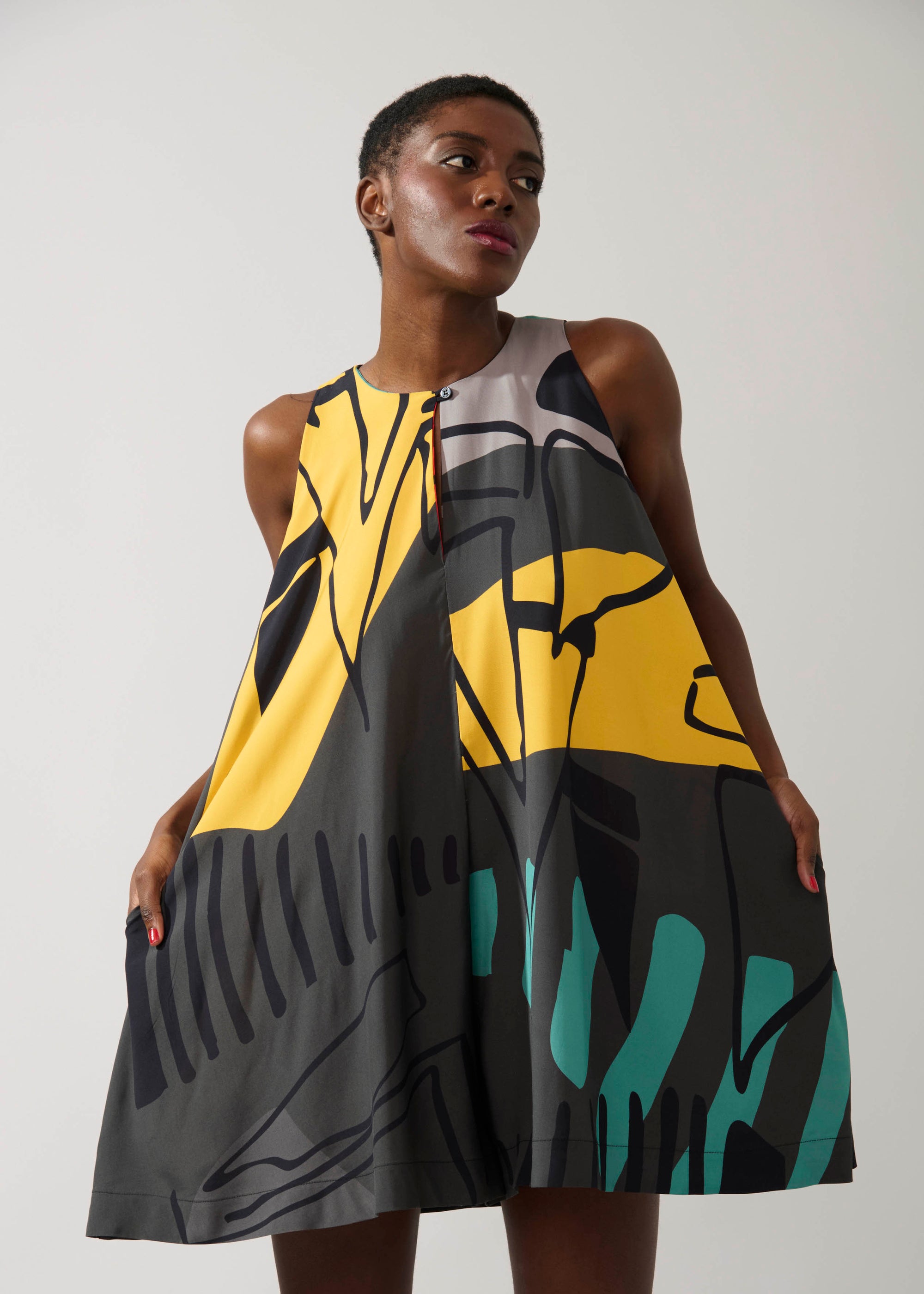 Macaquinho A Viscose Estampado