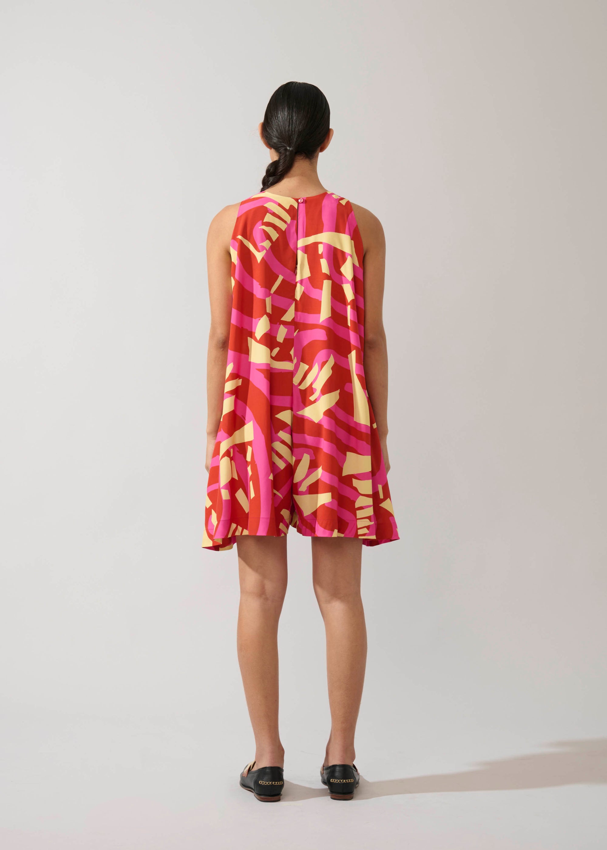 Macaquinho A Viscose Estampado