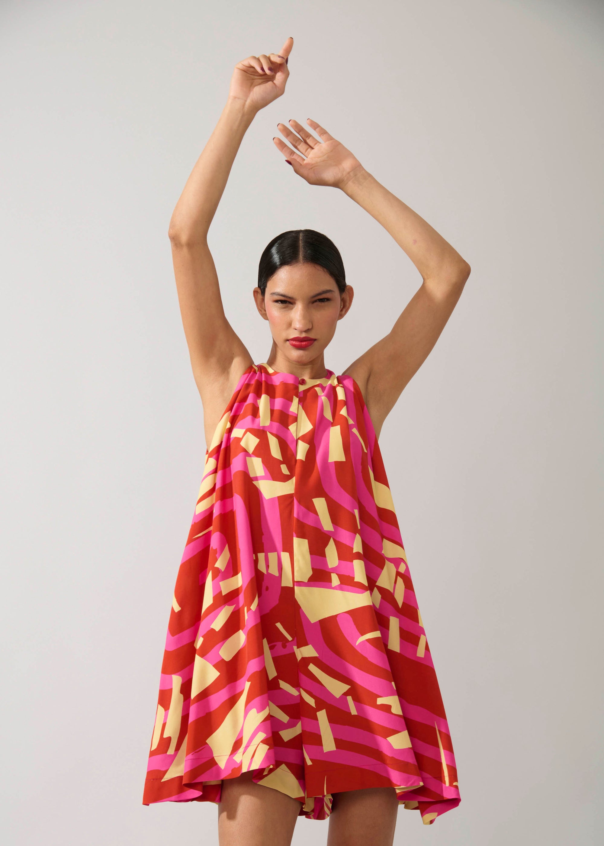 Macaquinho A Viscose Estampado