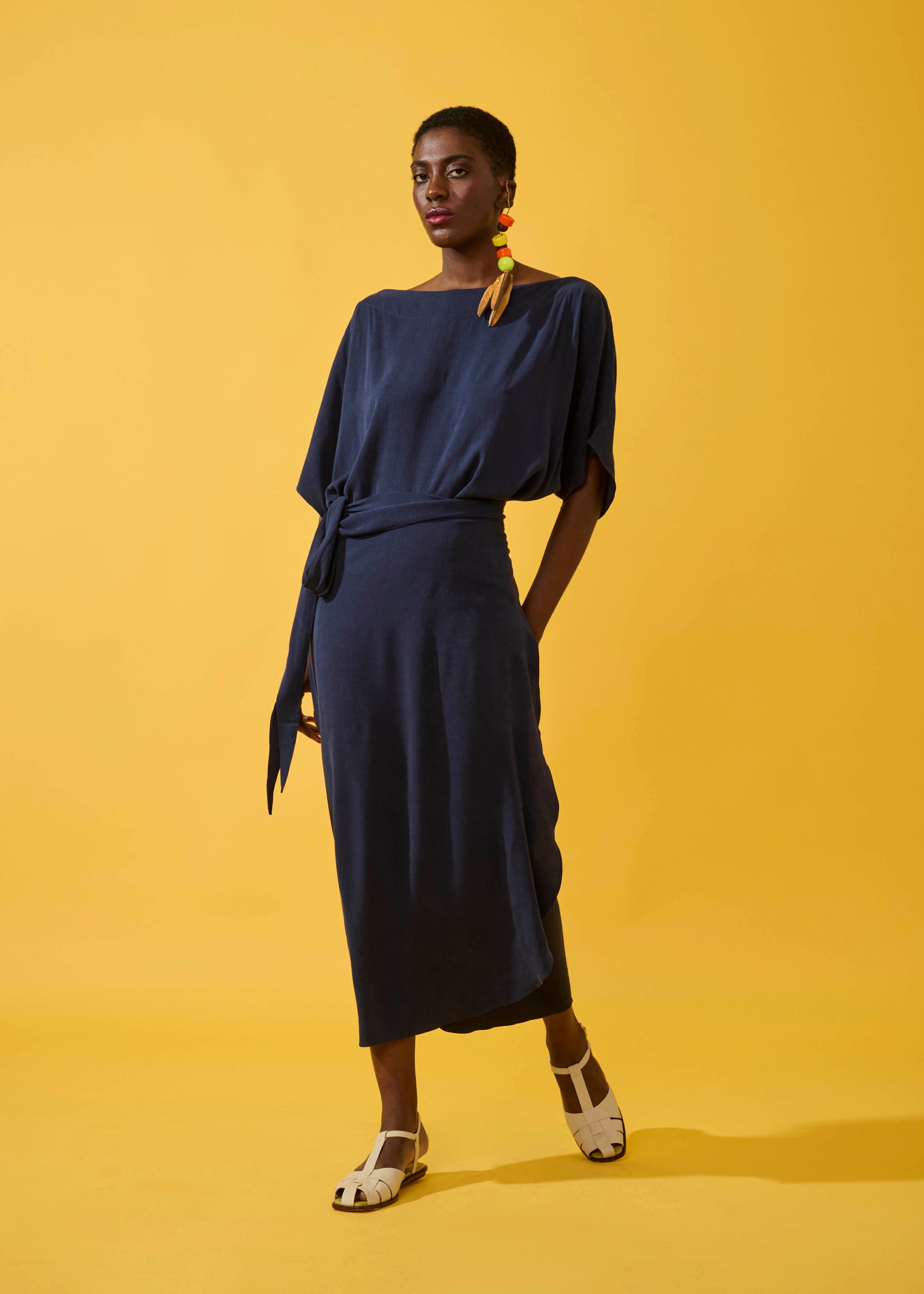 Vestido Pareot Lyocell Liso