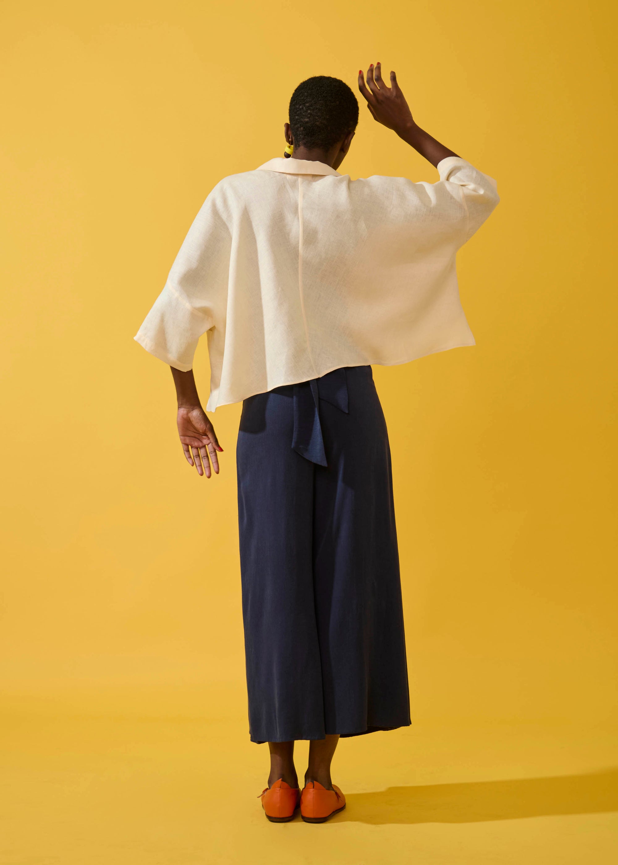 Calça Bata Lyocell Liso