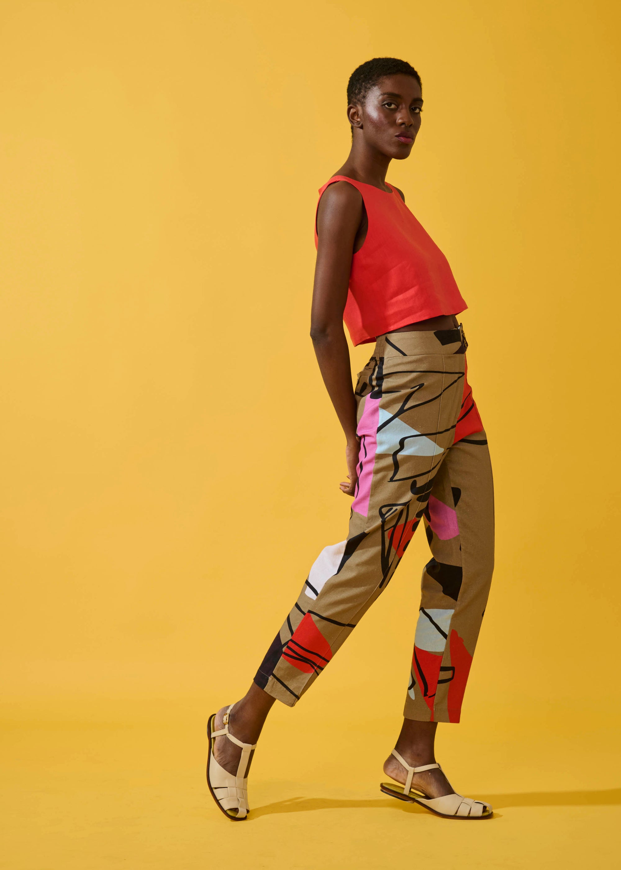 Cropped Alladin Linho Liso