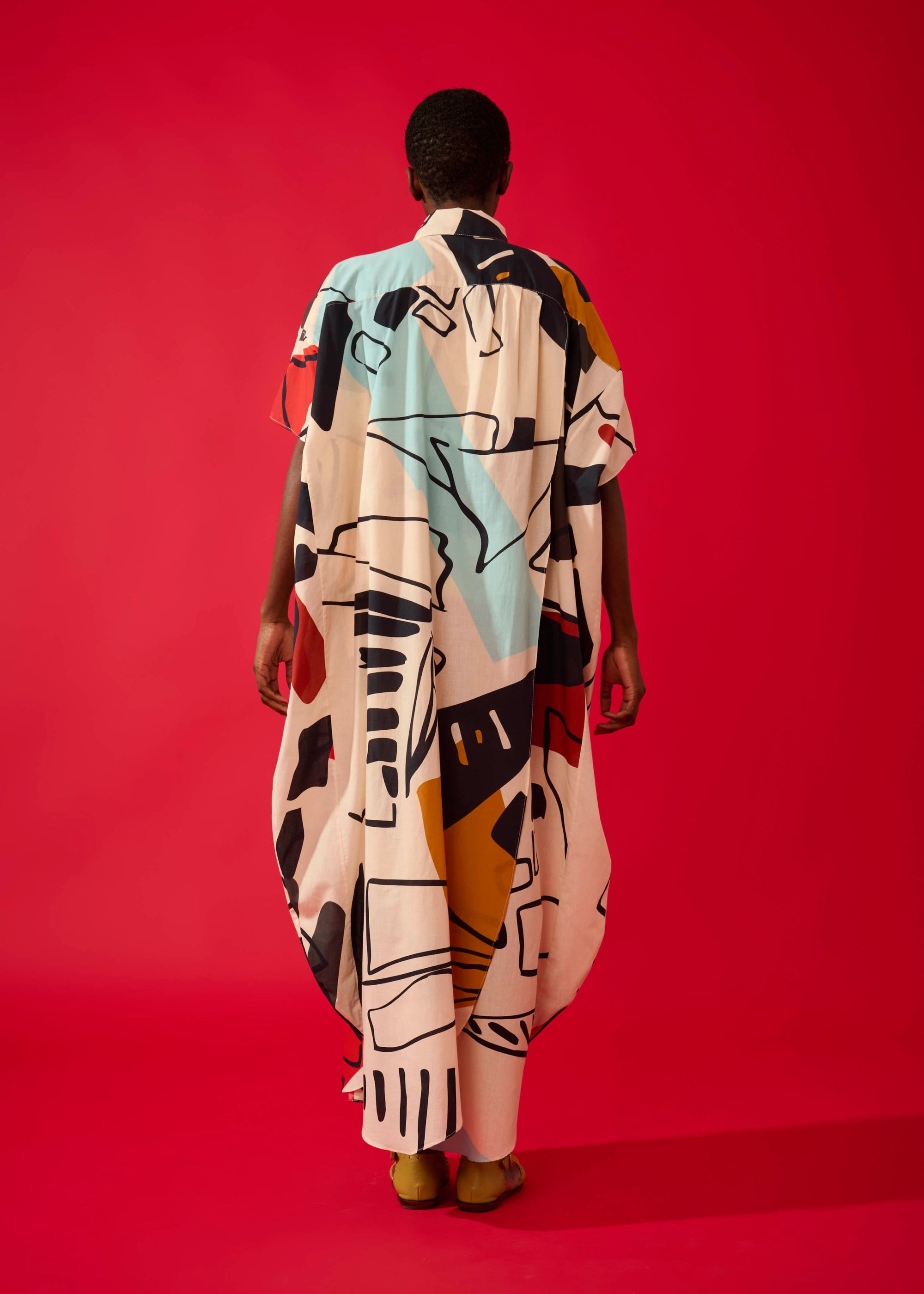 Chemise Tigre Algodão Estampado