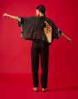 Cropped Tunísia Viscose Estampado