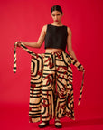 Calça Bata Viscose Estampado
