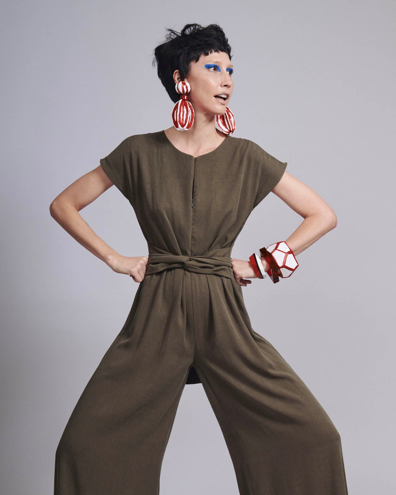 Macacão Bossa Nova Lyocell Liso