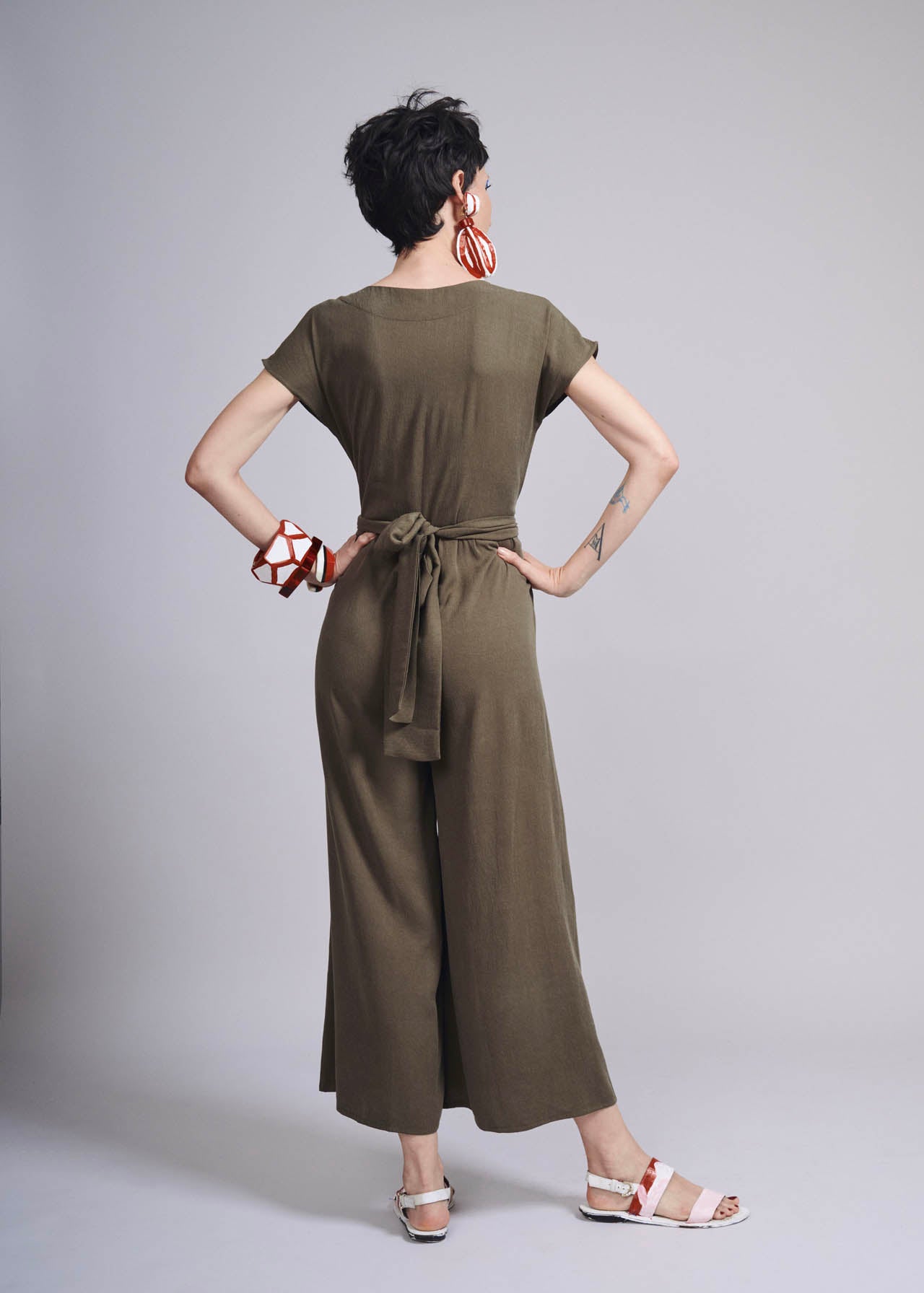 Macacão Bossa Nova Lyocell Liso