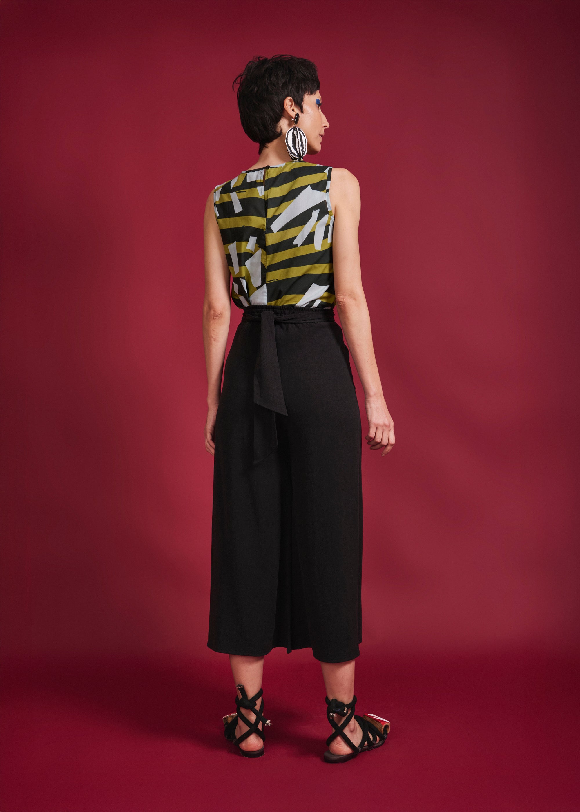 Calça Bata Lyocell Liso