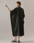 Vestido Marina Longo Linho Liso