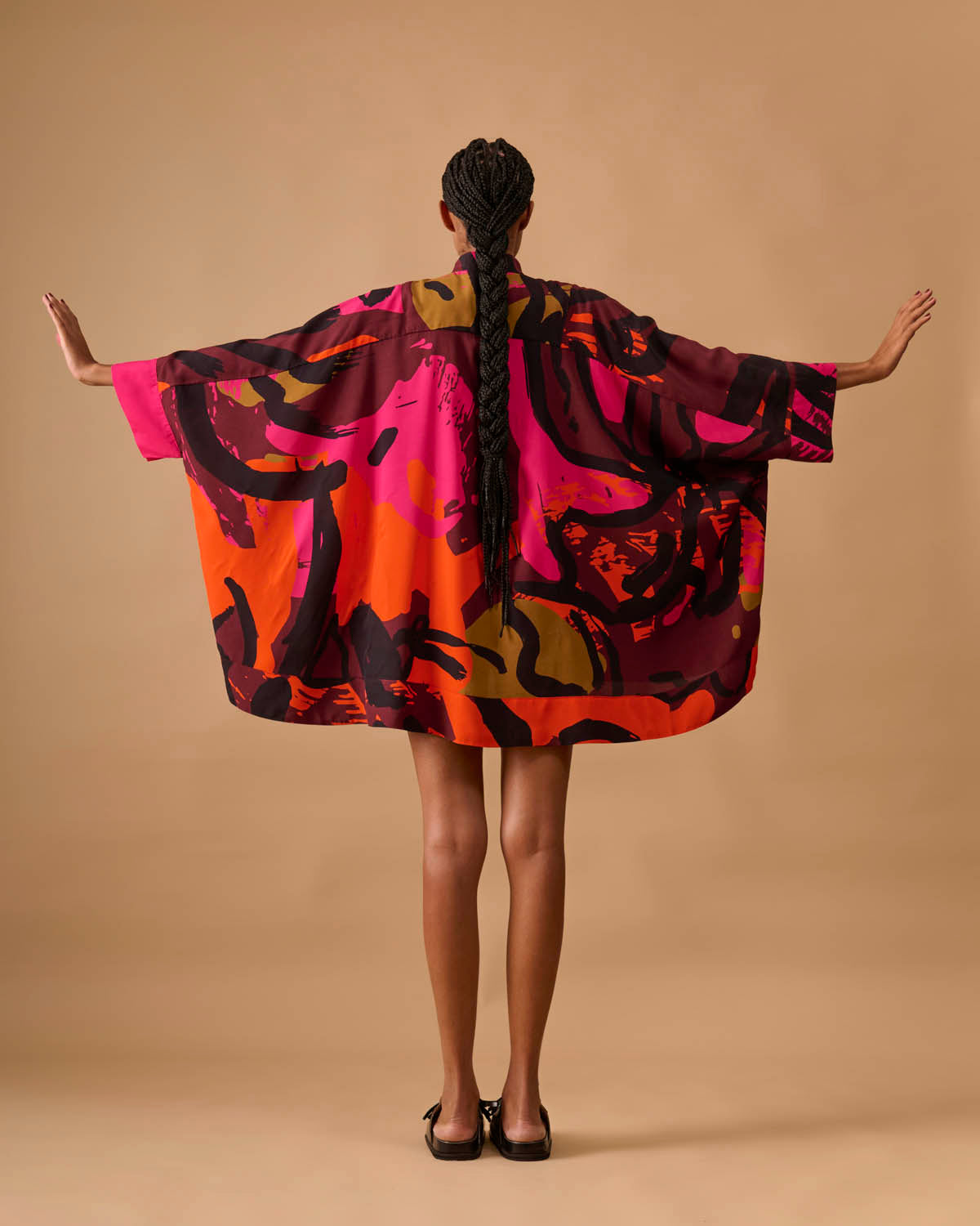 Camisa Moldura Viscose Estampado