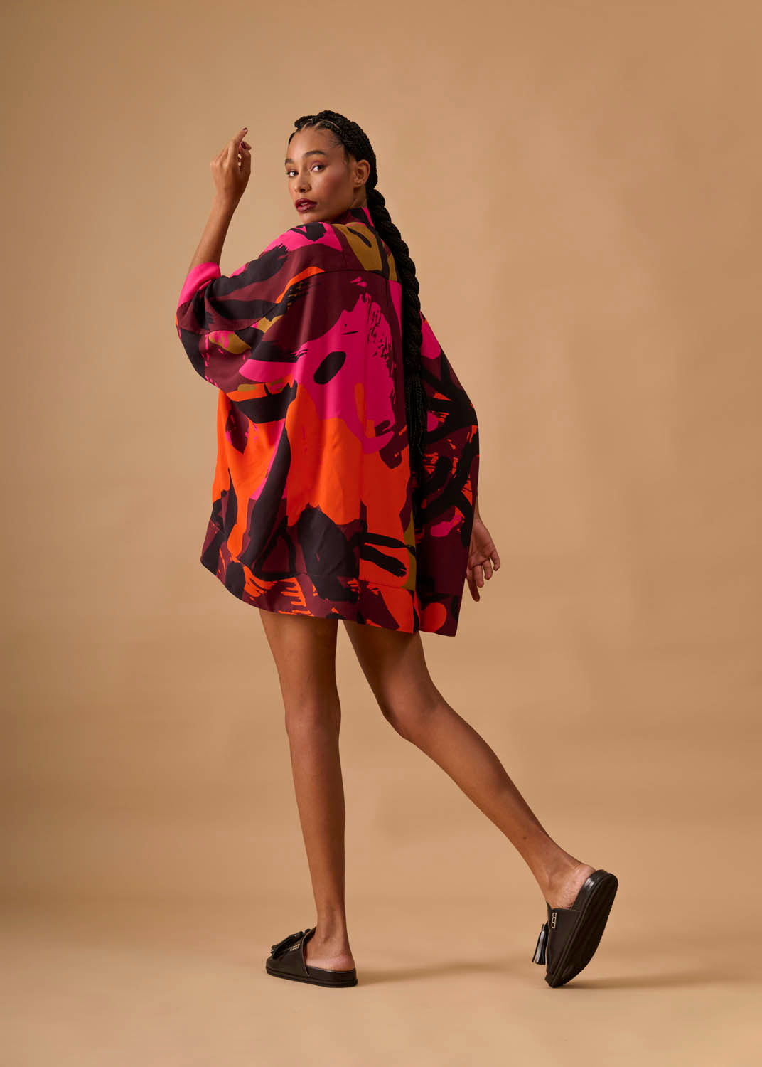 Camisa Moldura Viscose Estampado