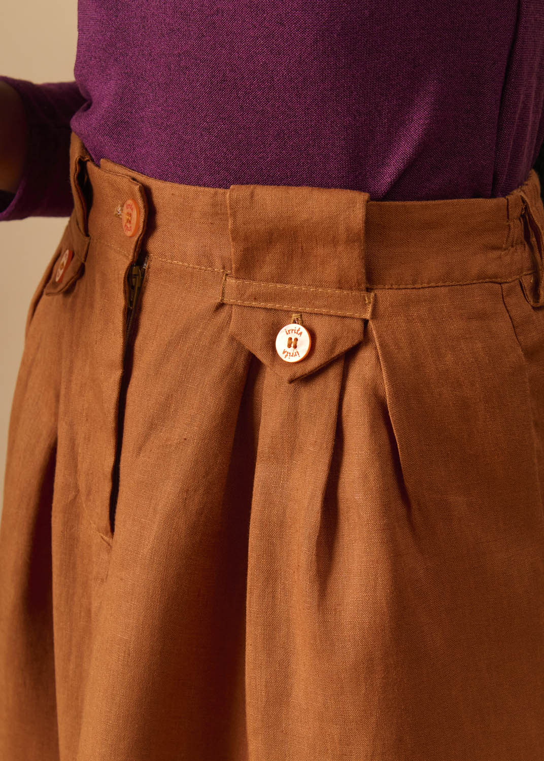 Saia Armadura Linho Liso