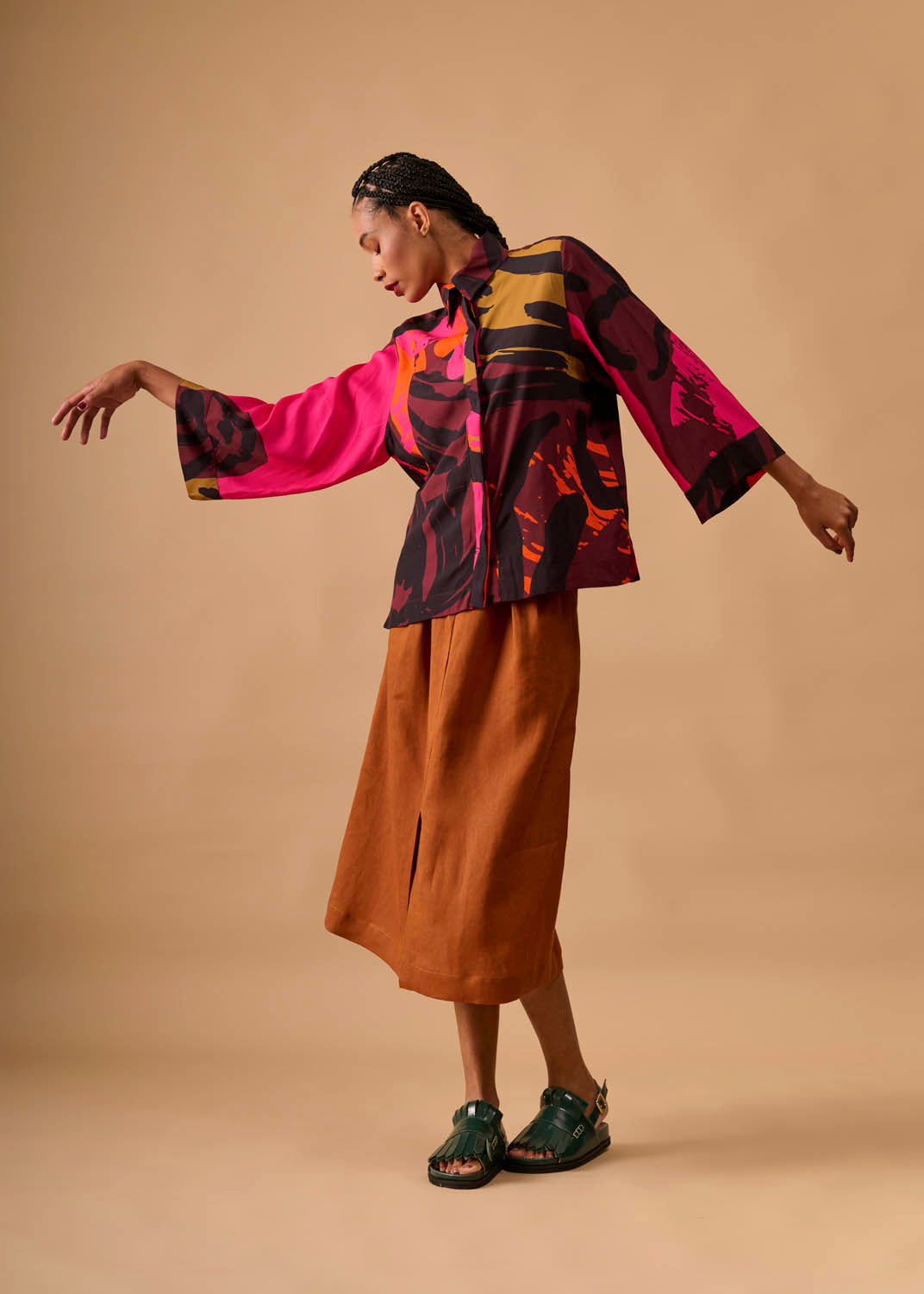 Camisa Fronteira Viscose Estampado