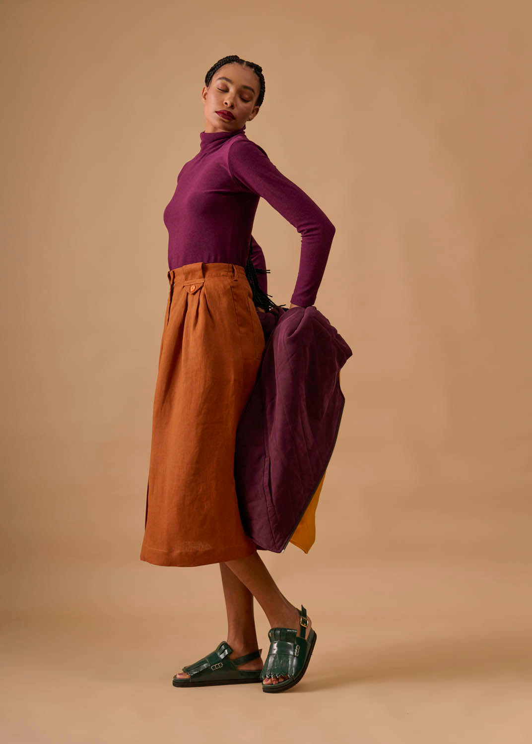 Casaco Casulo Tencell Liso