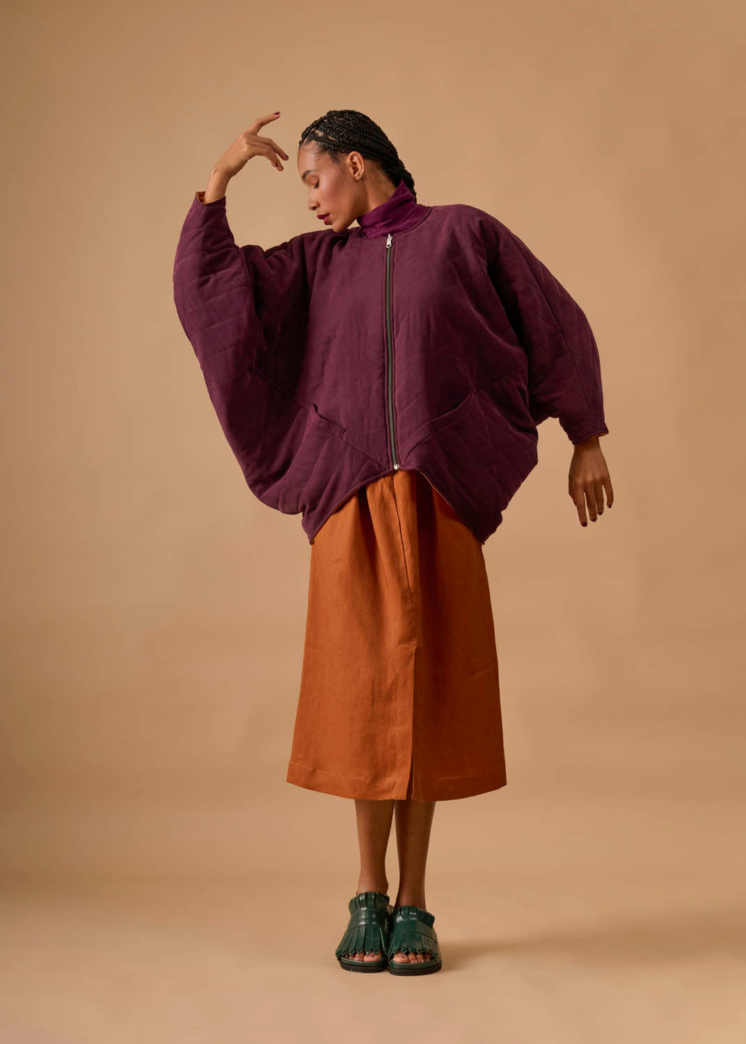 Casaco Casulo Tencell Liso