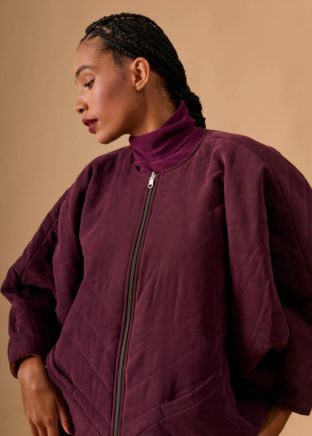 Casaco Casulo Tencell Liso