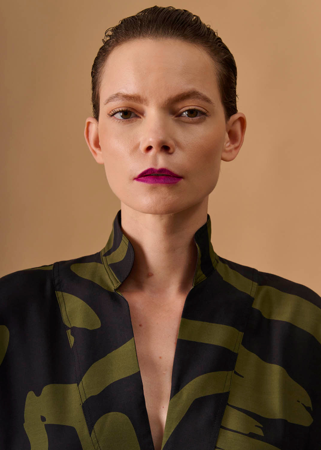 Vestido Bata Viscose Estampado