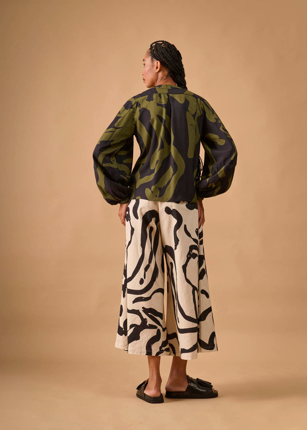 Camisa Sino Viscose Estampada